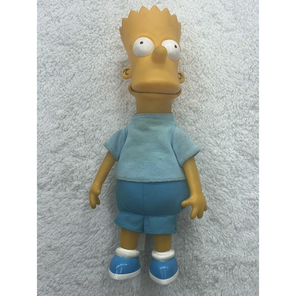The Simpsons Bart Simpson Dan Dee 11" Vinyl Plush Doll Toy Vintage Matt Groening - Picture 11 of 16